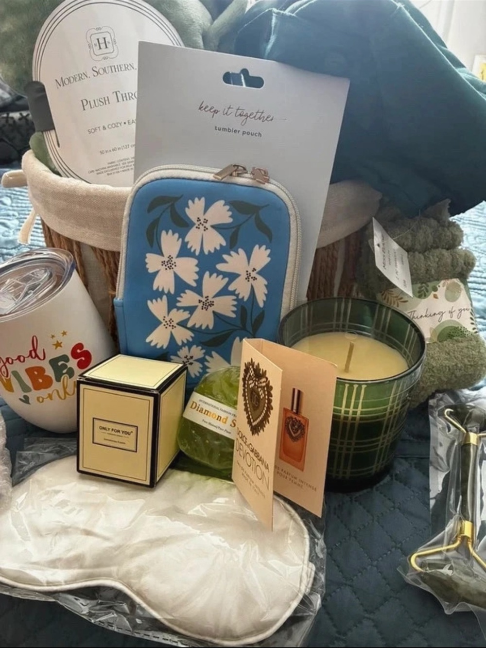Handmade basket full of great things